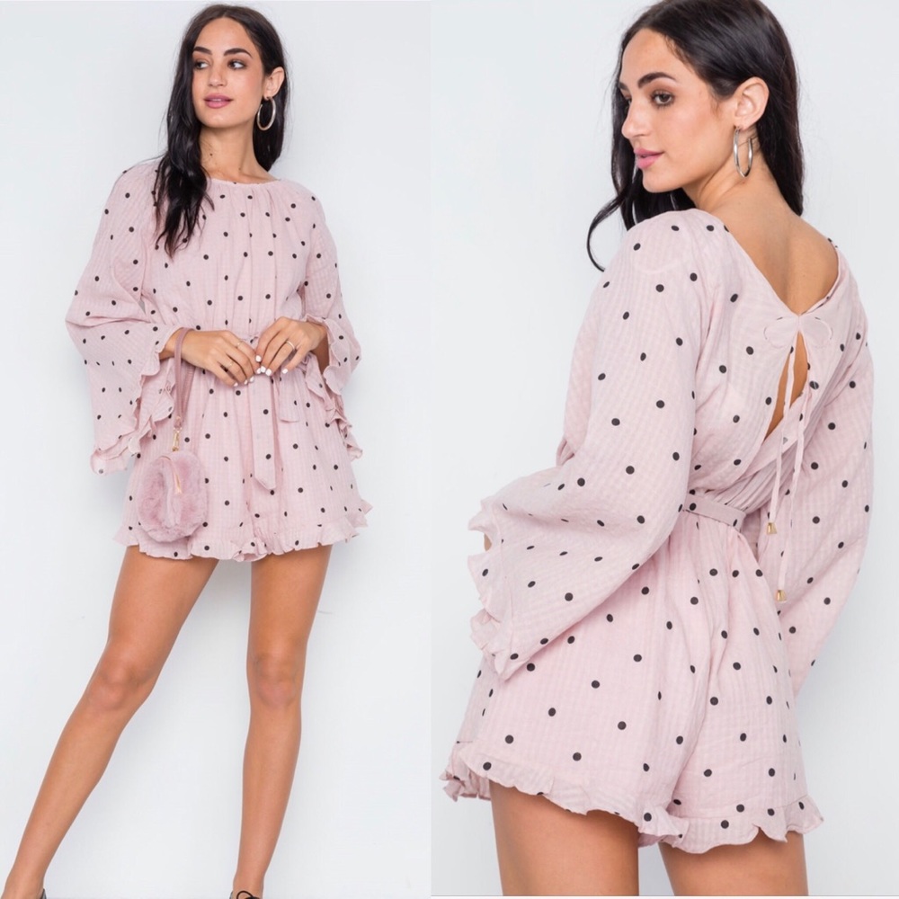 Long sleeve romper